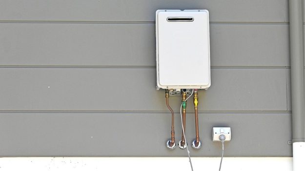 Outdoor Tankless Water Heater Installation