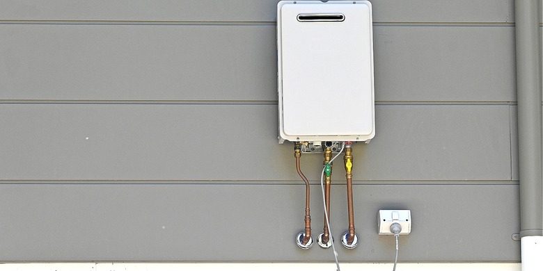 Outdoor Tankless Water Heater Installation